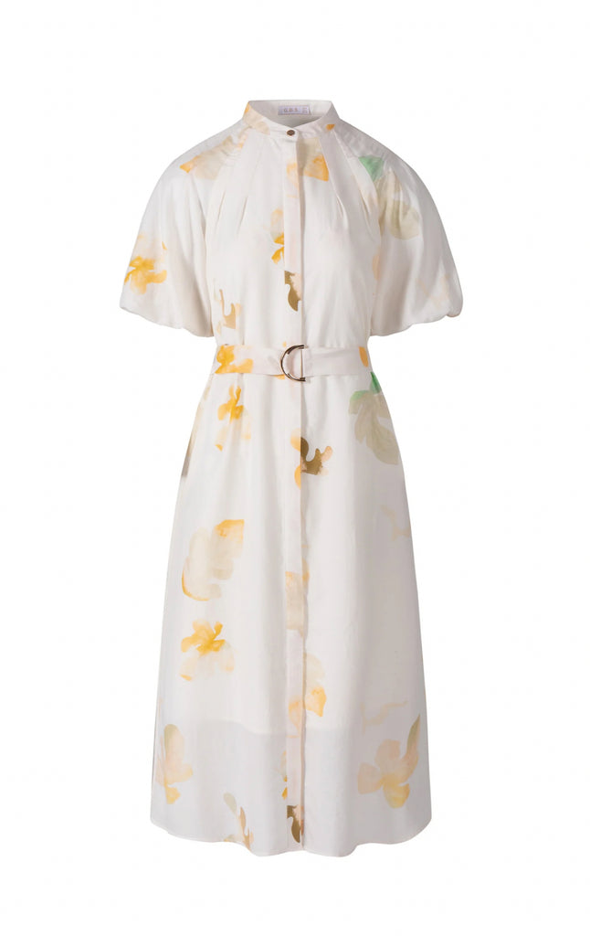 FAE PRINTED SHORT SLEEVES DRESS