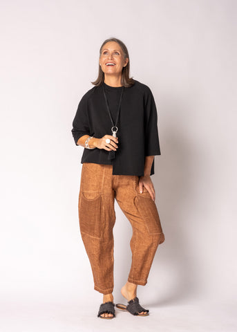 Lunaria Pants in Burnt Toffee