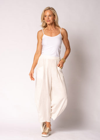 Odelia Pants in Cream