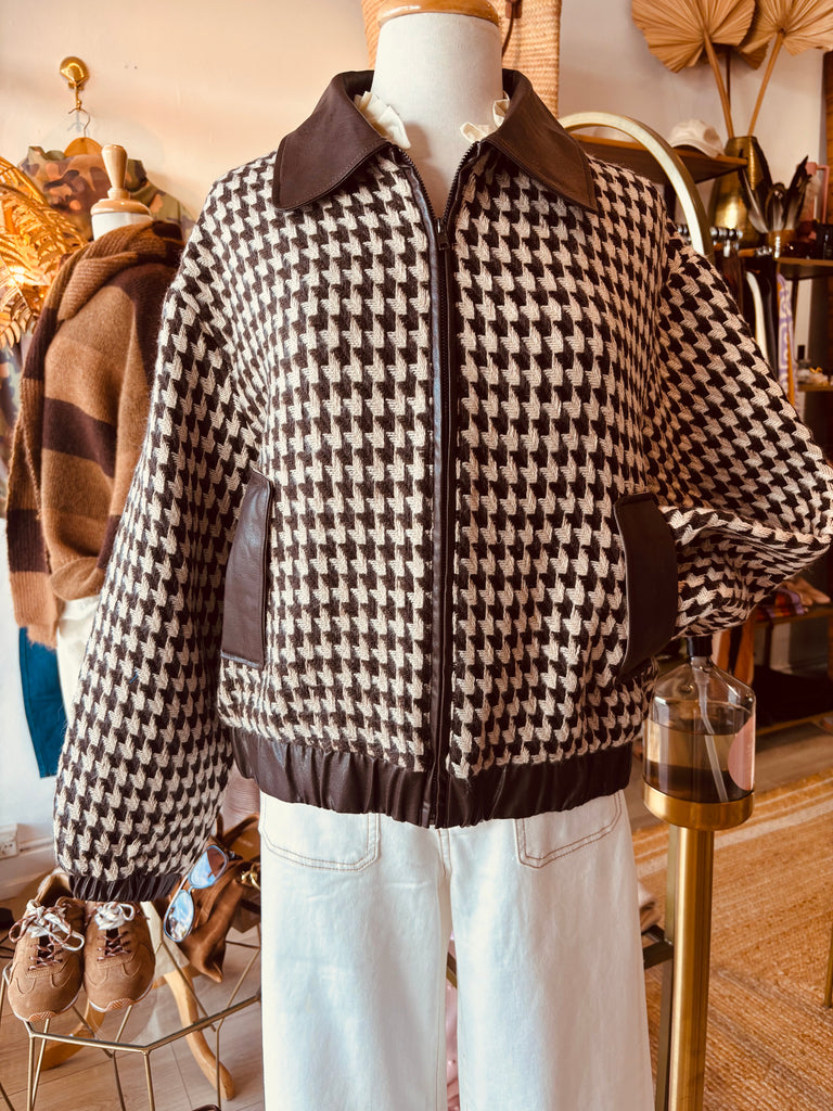 Sloane houndstooth Jacket