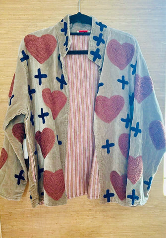 Velvet Embroidered Jackets