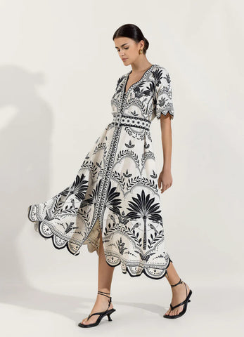 PALM SPRINGS MIDI DRESS