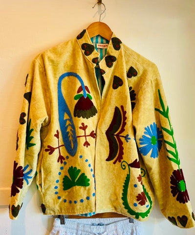 Velvet Embroidered Jackets