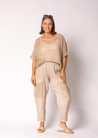 Lunaria Pants in Antique Beige