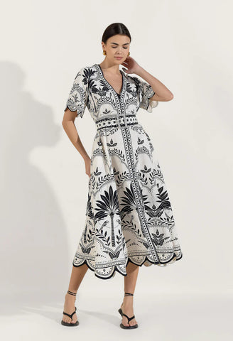 PALM SPRINGS MIDI DRESS