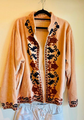 Velvet Embroidered Jackets
