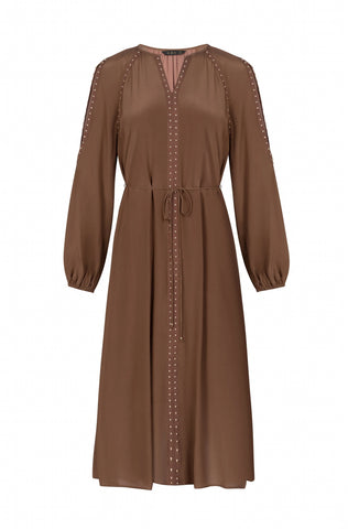 TAHARI SILK LONG DRESS