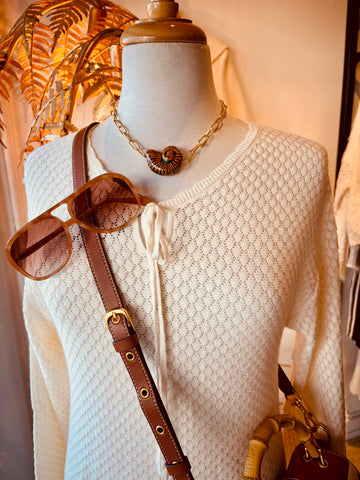 Carmen Crochet Dress