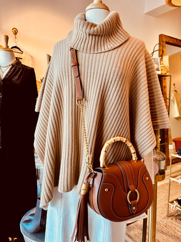 Tegan Merino Wool Poncho