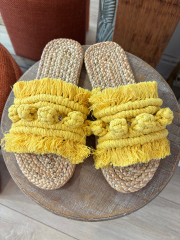 Macrame Woven Sandals