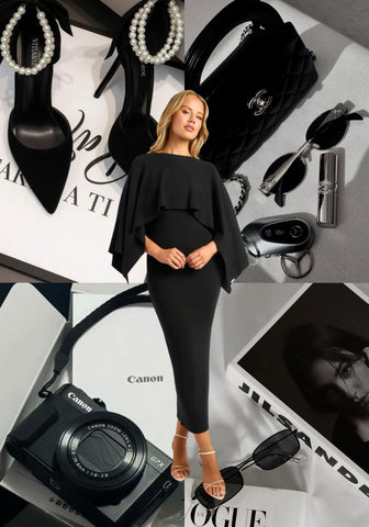 Sully Knit Dress & Cape