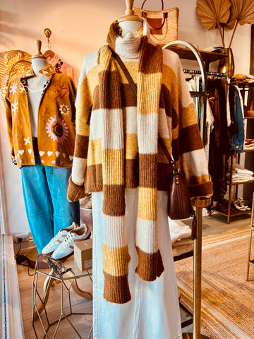 Brooklyn Scarf Knit