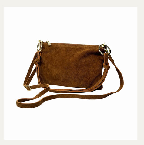 Petite Ring Suede Bag