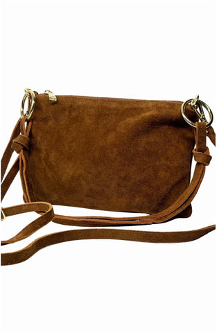 Petite Ring Suede Bag