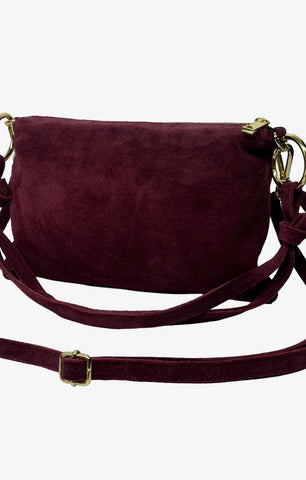 Petite Ring Suede Bag