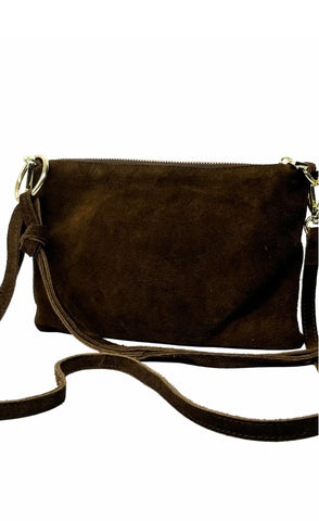 Petite Ring Suede Bag