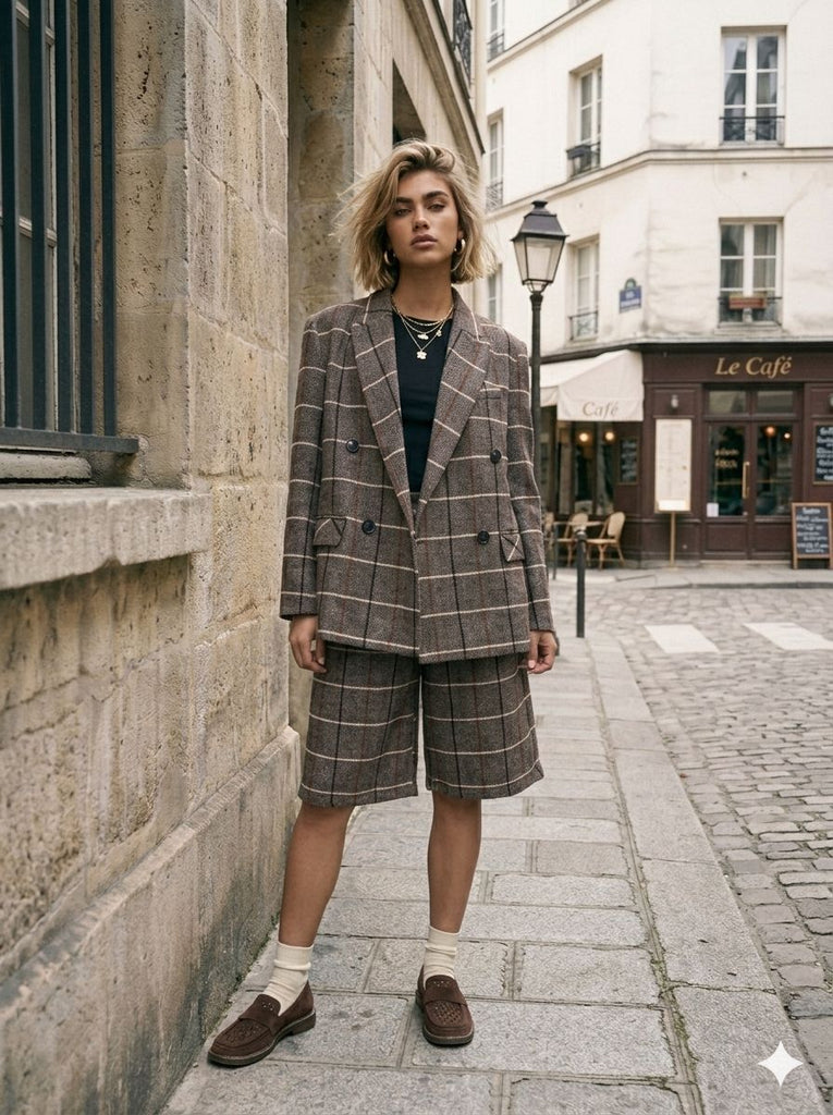Highlands Tartan Blazer & Jorts